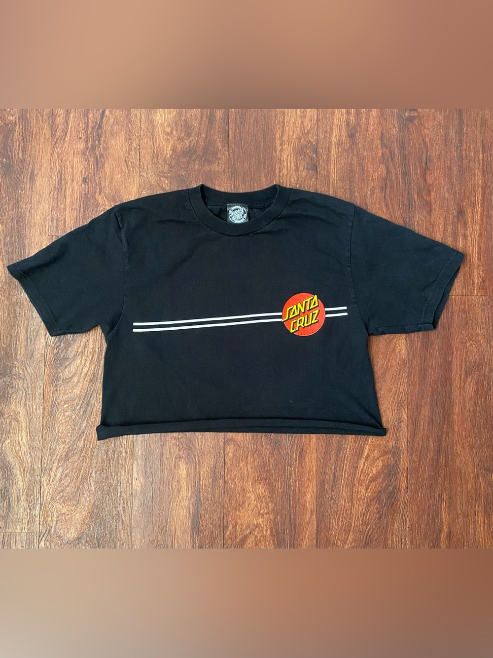 Santa Cruz Crop tee shirt